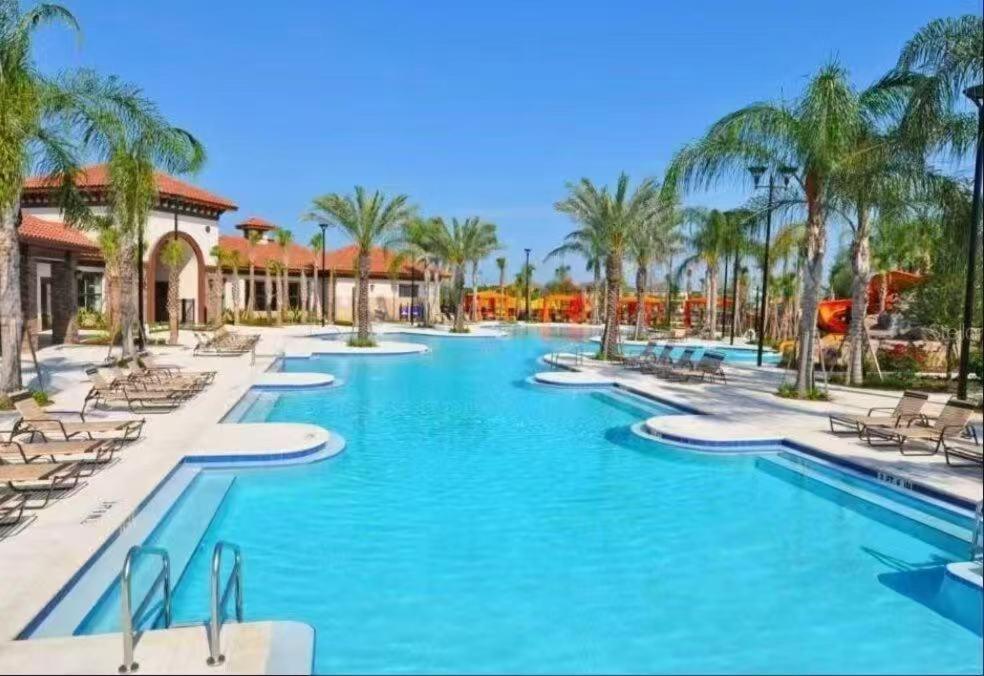 Family Retreat - Double Rms Or King Rms Shared Bath - Luxury Club-Pool Spa-Near Disney Parks With Wifi Davenport Buitenkant foto